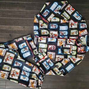 Disney Multicolor Character Pajama Set